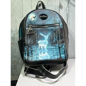 Wizarding World Harry Potter Patronus Mini Backpack. USED VISIBLE WEAR.